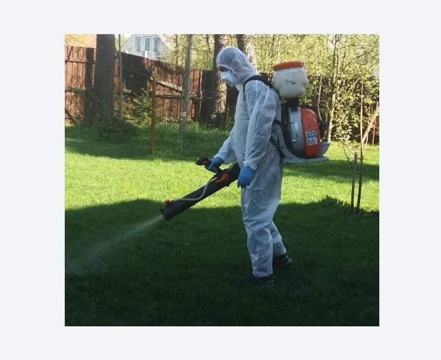 Обработка территории от клещей в Останкинском районе Москвы